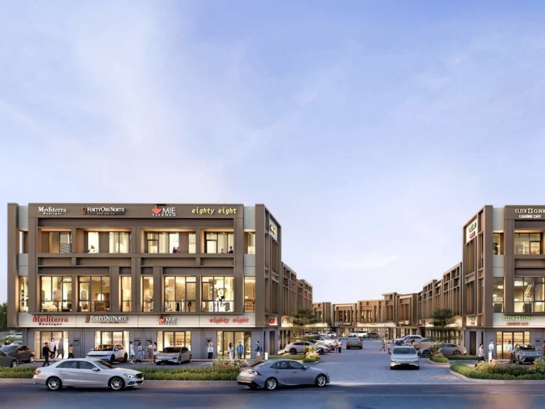 Jalan dalam kawasan Alunara Society Hub, BSD City