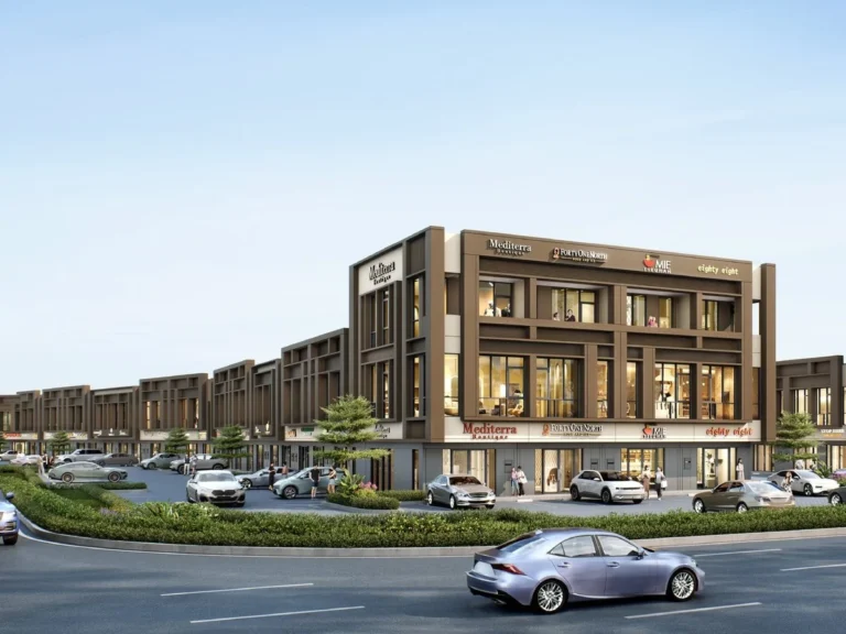 Ruko dua lantai Alunara Society Hub di Boulevard Letnan Soetopo, BSD City