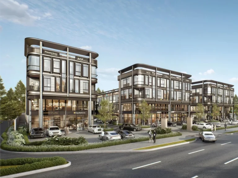 Asterra Business Park dari boulevard ROW 50