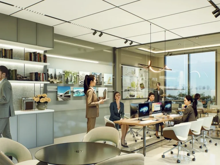 Ruang kantor di studio loft Cascade, BSD City