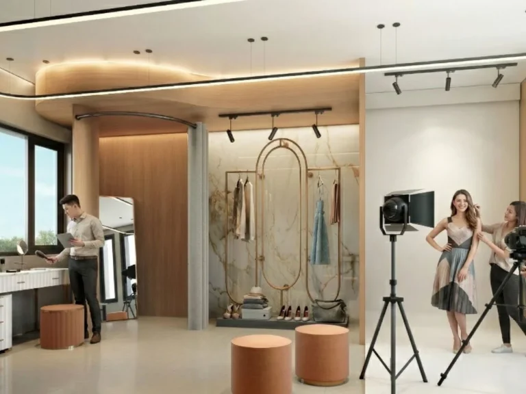 Studio foto di lantai 3 ruko Comersio, BSD City
