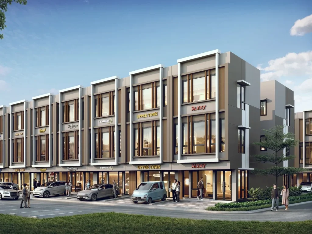 Ruko tiga lantai Comersio di Latinos Business District, BSD City