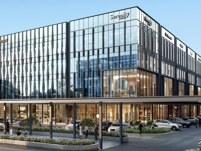 Gedung usaha NavaPark Business Suites di Grand Boulevard BSD