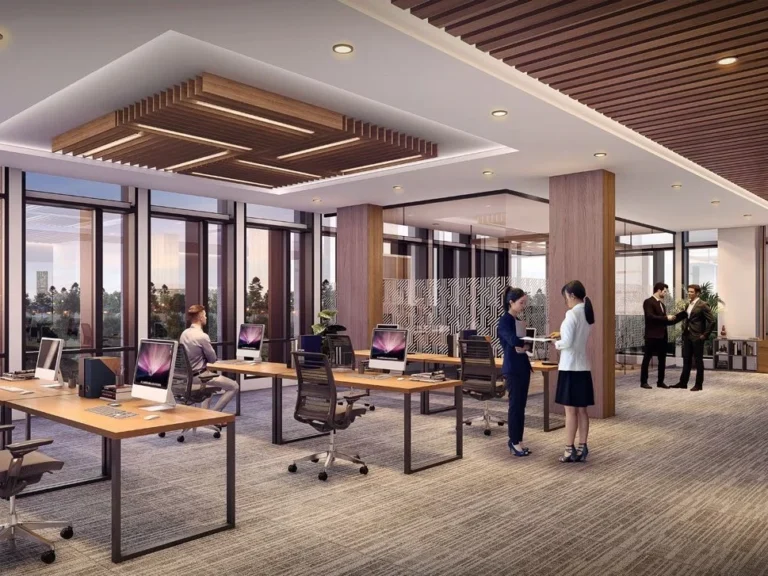 Kantor di lantai atas North Point Two, BSD City