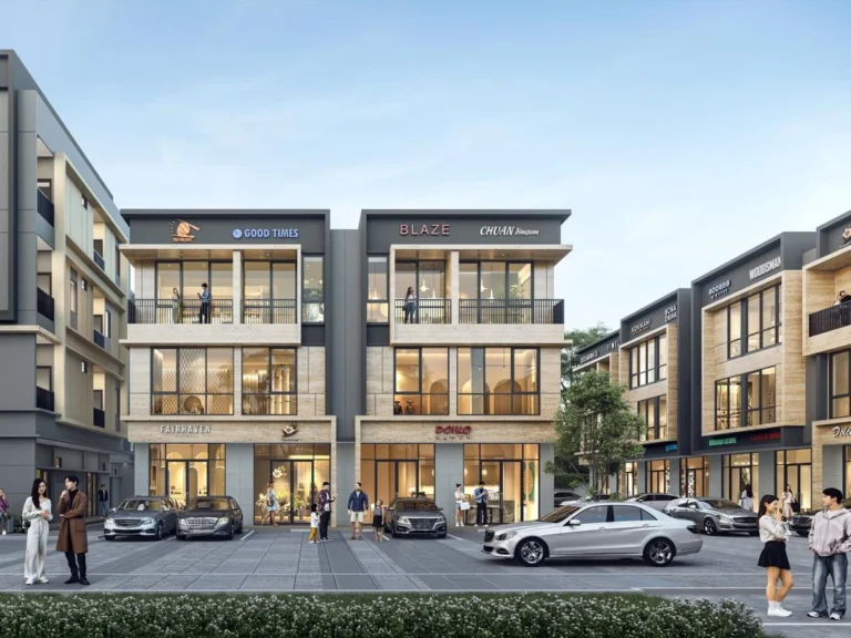 Ruko 3 lantai Northridge Ultimate dengan area parkir, BSD City