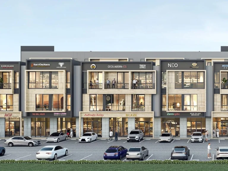 Ruko 3 lantai Northridge Ultimate tampak depan, BSD City