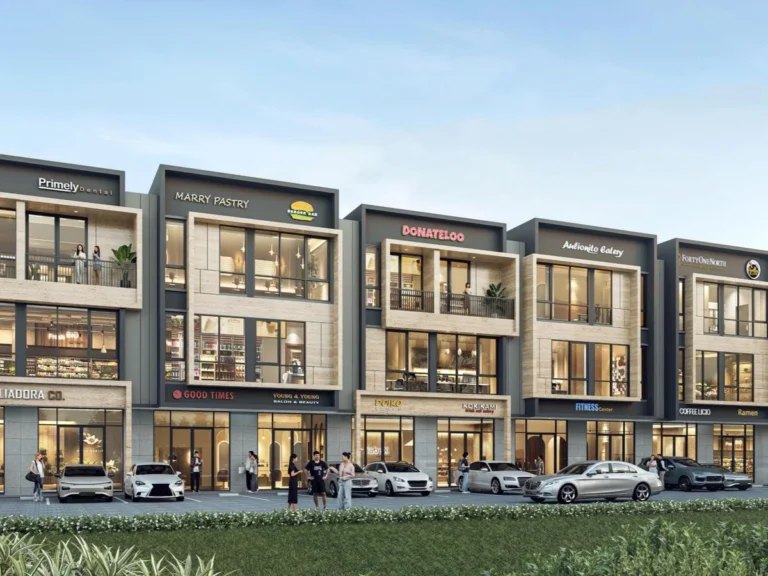 Ruko 3 lantai Northridge Ultimate menghadap taman, BSD City