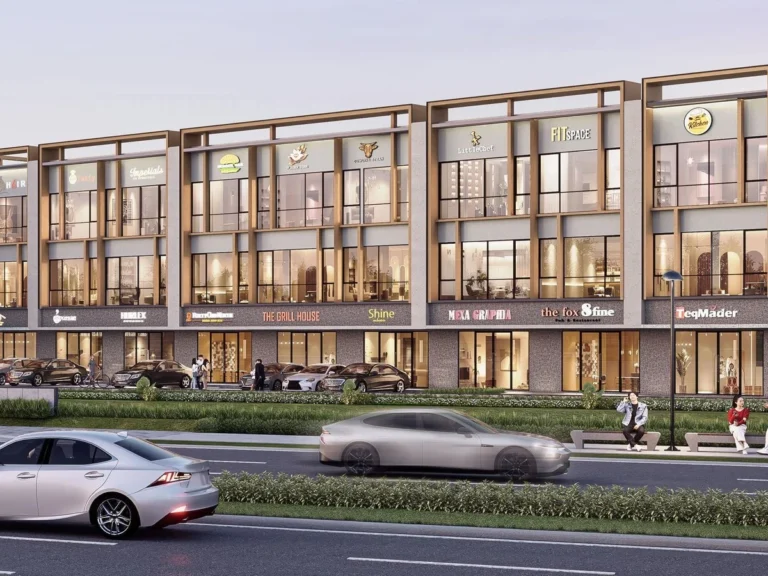 Ruko tiga lantai 5 × 12 m West Village Business Park