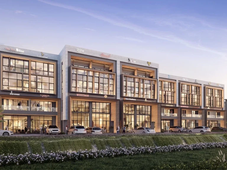 Ruko tiga lantai West Village Business Park di boulevard West BSD